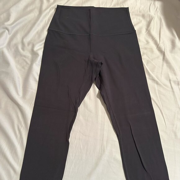 lululemon Align High-Rise Pant 25" - Black Size 8 - Picture 3 of 6